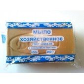 Мыло хозяйственное  цветная упаковка  65% 200гр